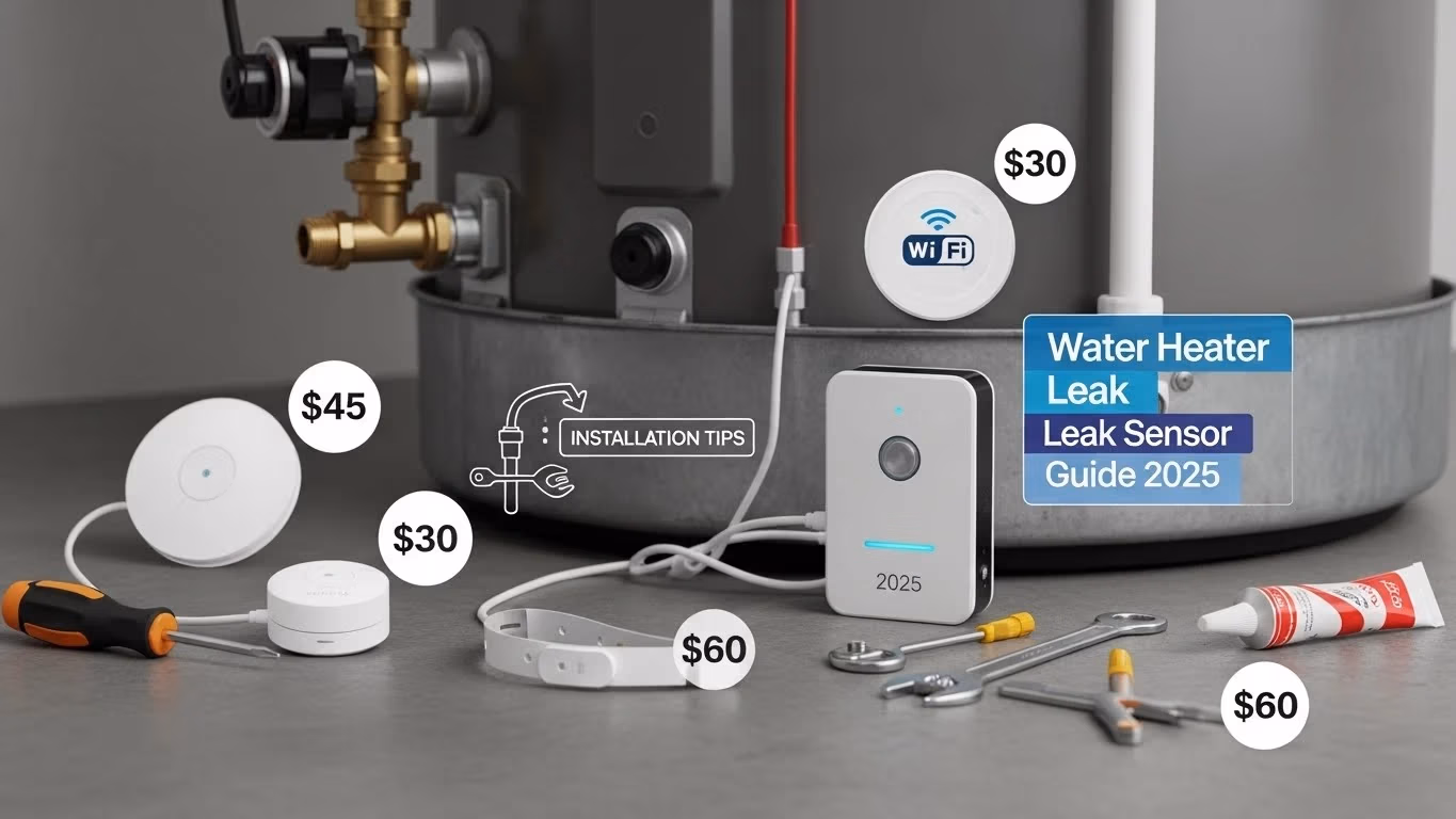 Water Heater Leak Sensor Guide 2025: Best Devices, Prices & Installation Tips