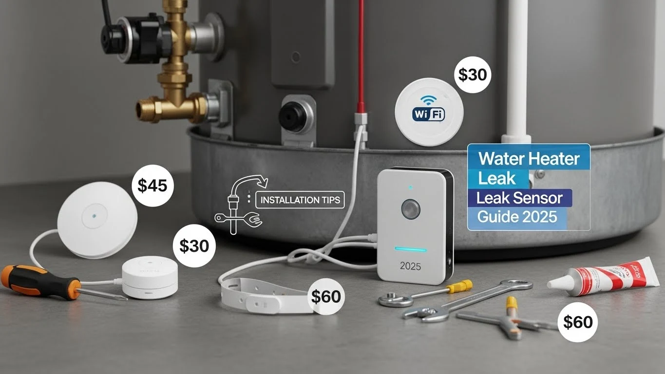 Water Heater Leak Sensor Guide 2025: Best Devices, Prices & Installation Tips